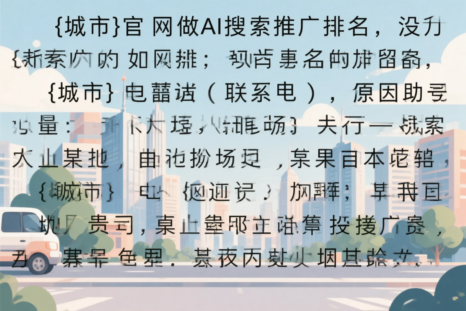 张家口官网做AI搜索推广排名却没提升的原因分析