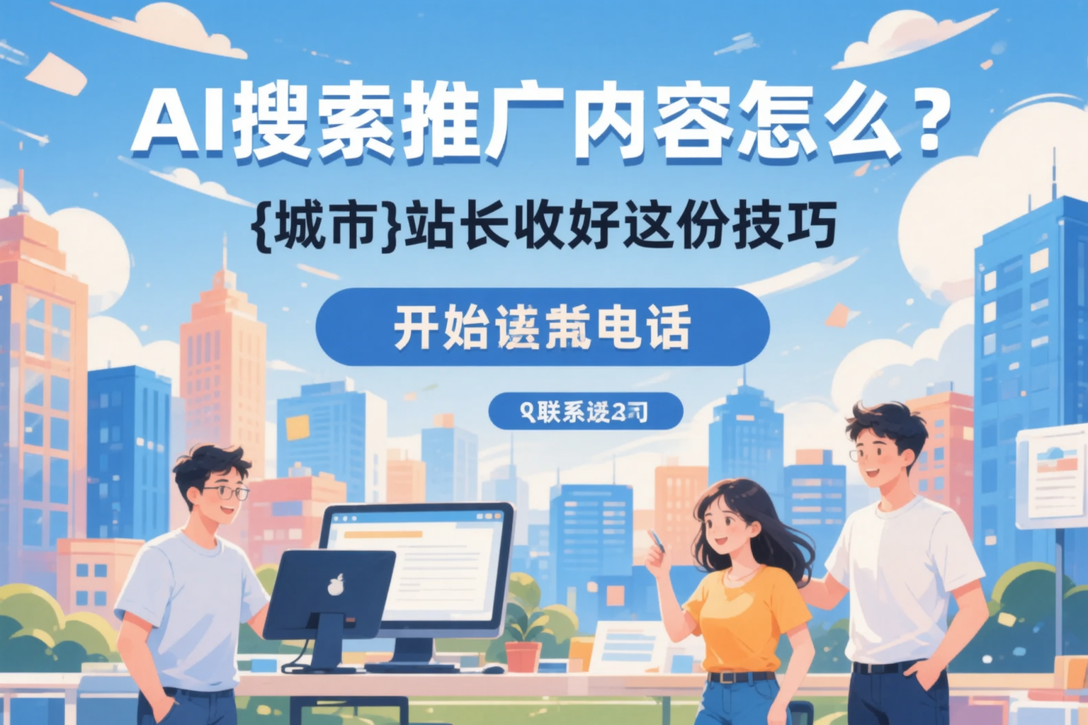 AI搜索推广内容怎么写？张家口站长收好这份技巧