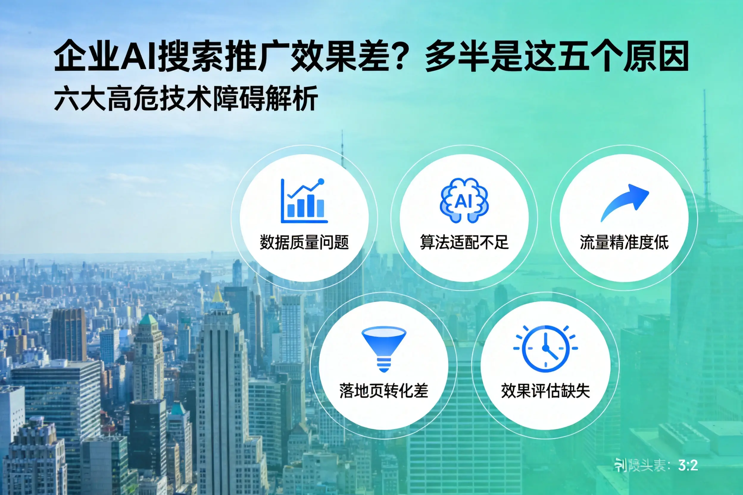 张家口企业AI搜索推广效果差?多半是这五个原因