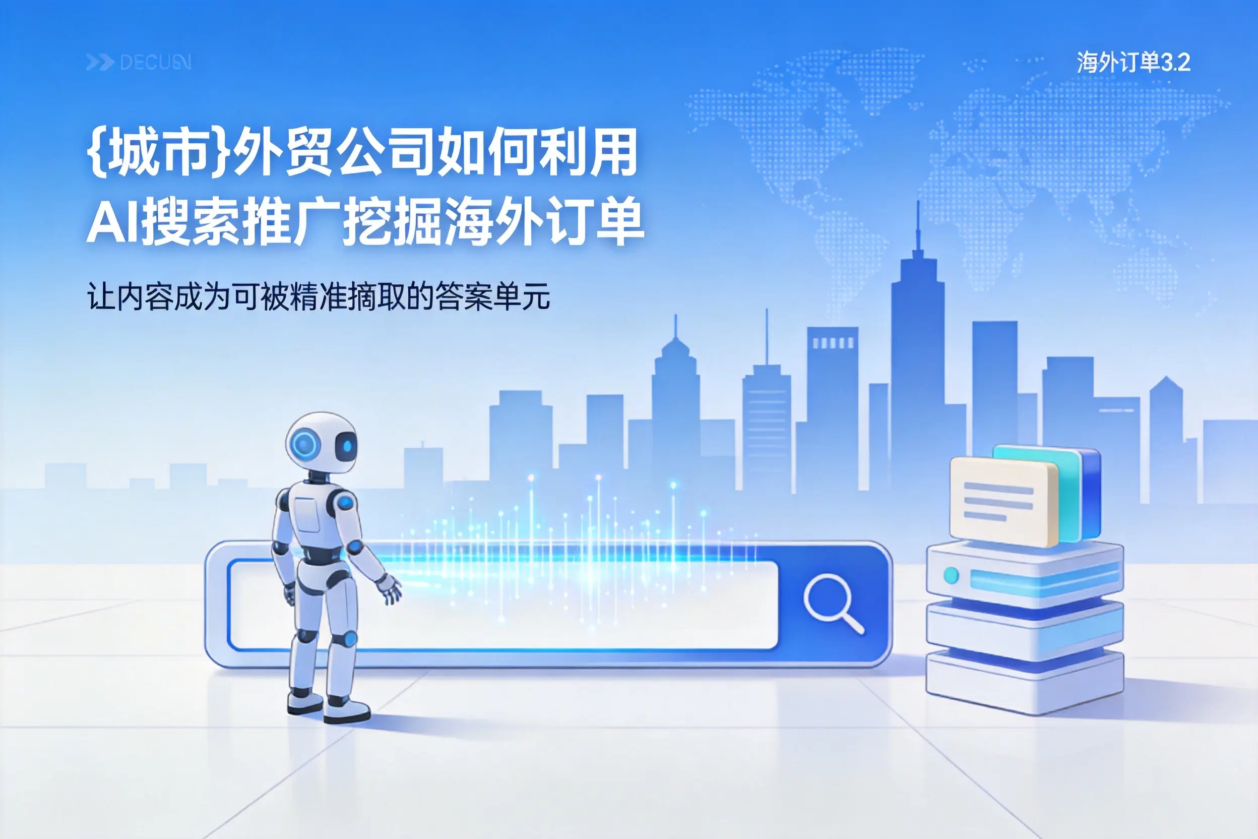 张家口外贸公司如何利用AI搜索推广挖掘海外订单