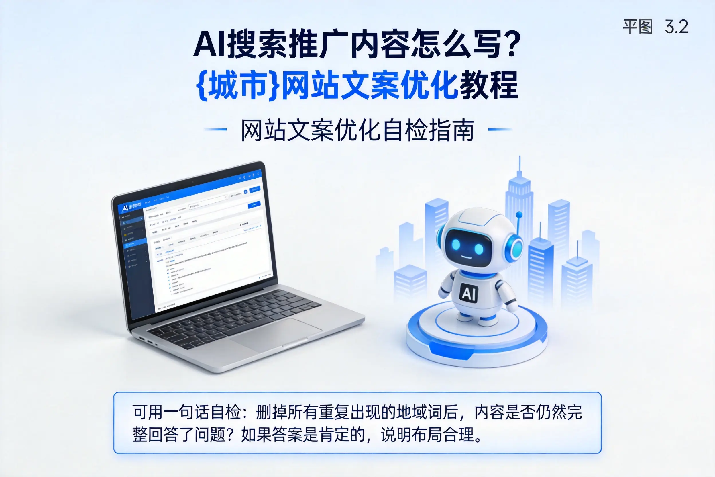 AI搜索推广内容怎么写?张家口网站文案优化教程