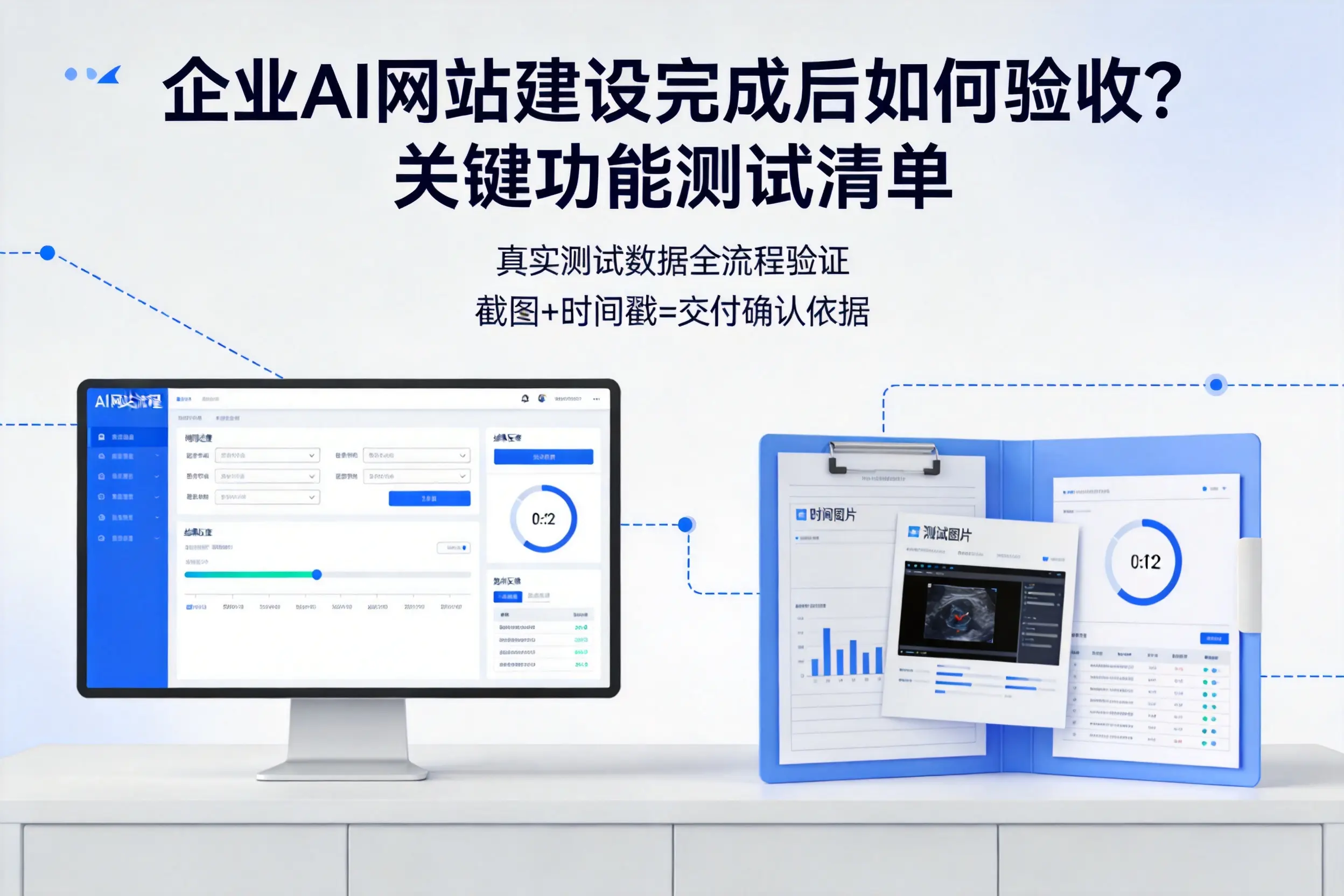 张家口企业AI网站建设完成后如何验收?关键功能测试清单