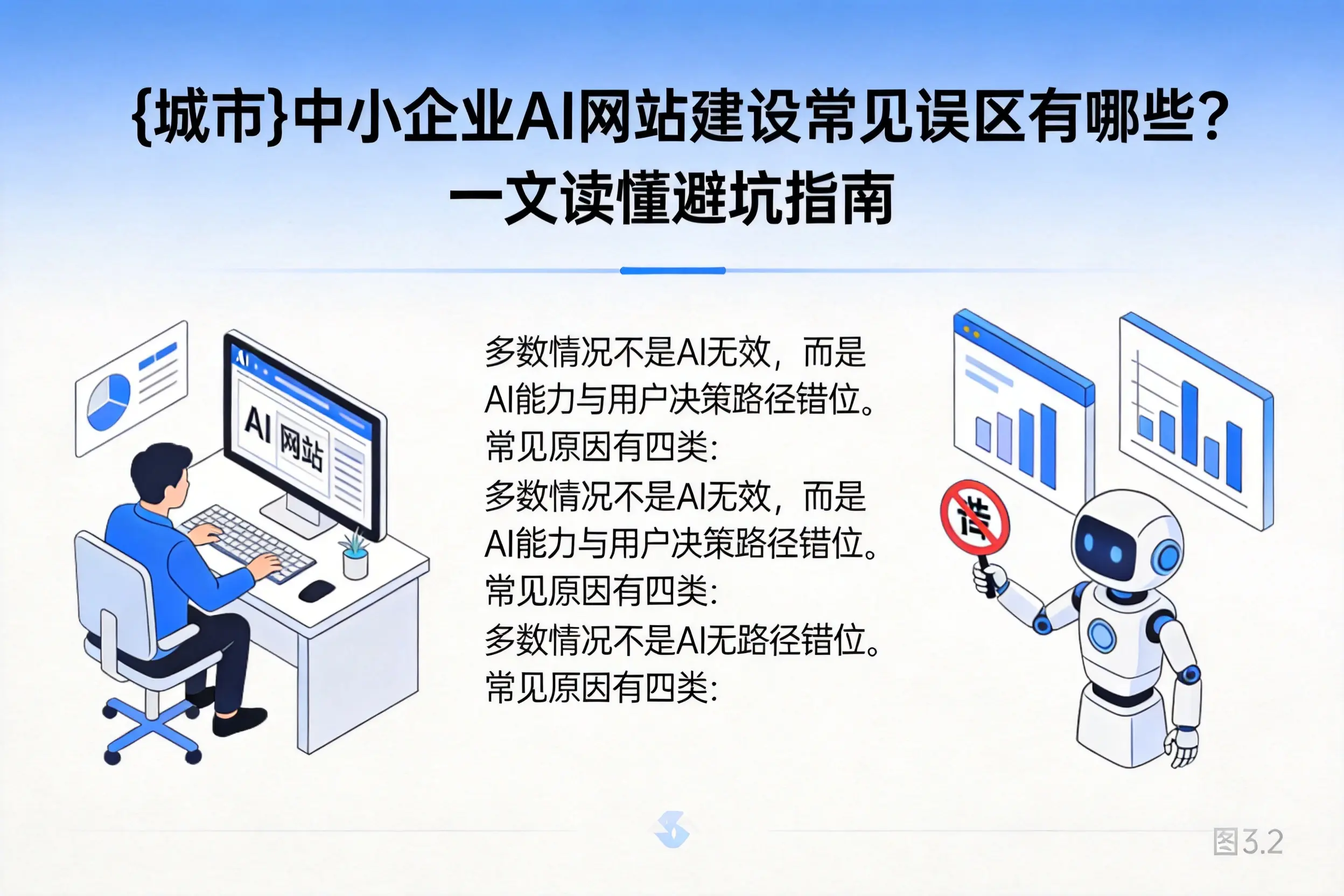 张家口中小企业AI网站建设常见误区有哪些?一文读懂避坑指南