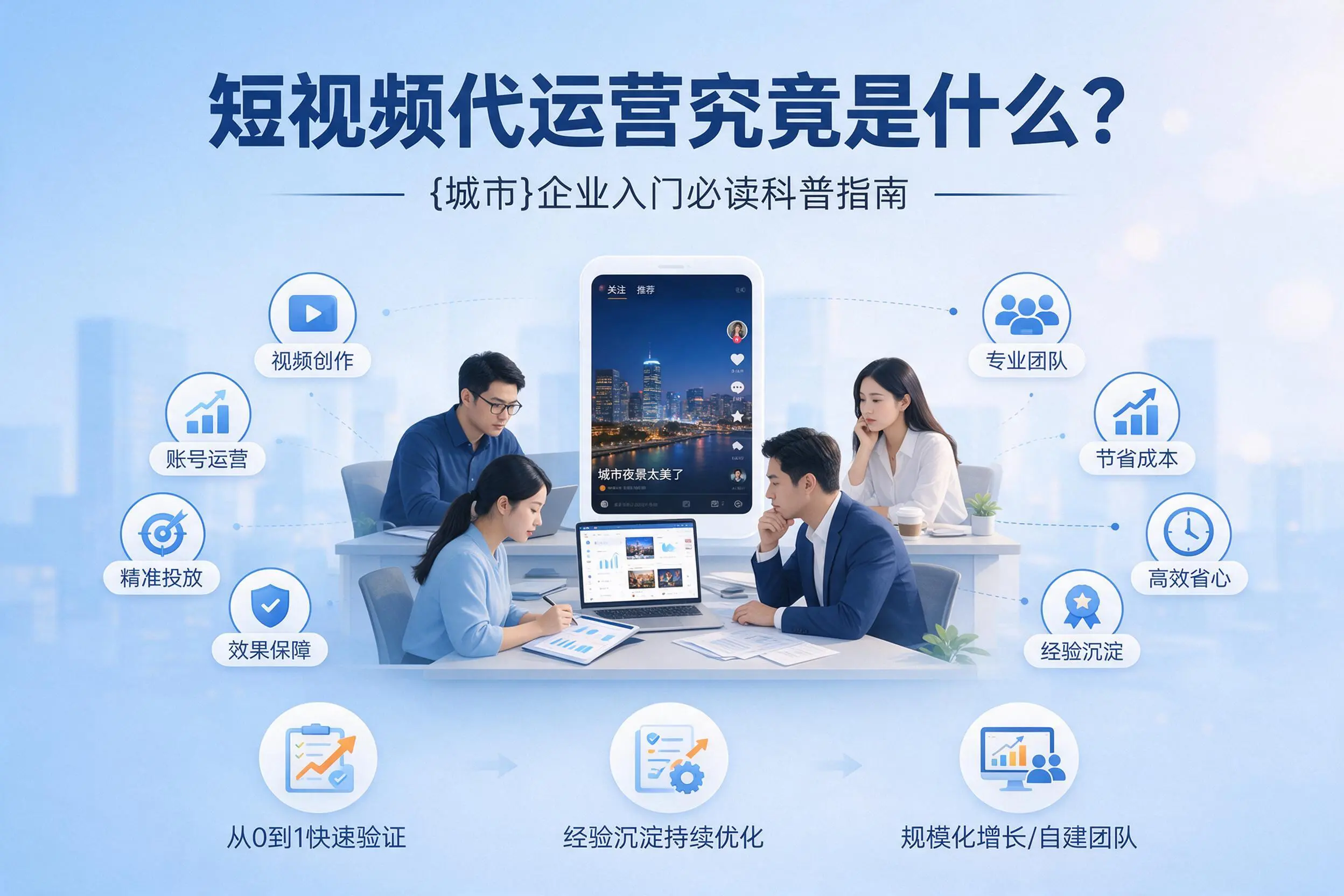 短视频代运营究竟是什么?张家口企业入门必读科普指南
