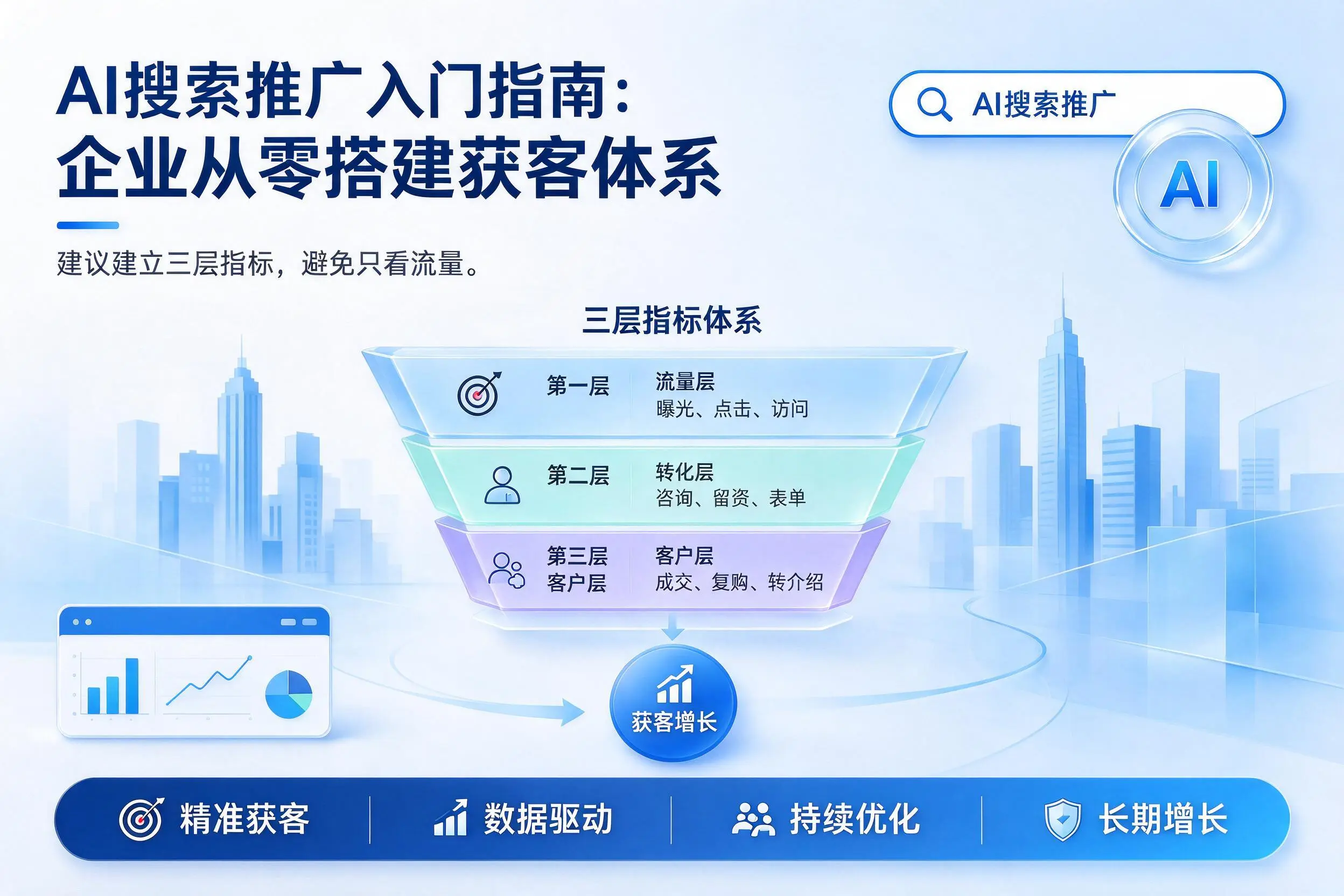AI搜索推广入门指南：张家口企业从零搭建获客体系